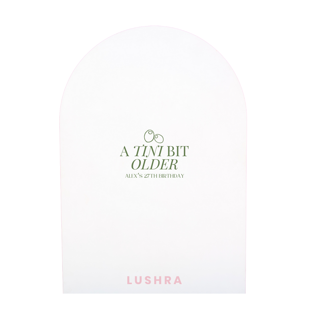 A Tini Bit Older Backdrop Decal