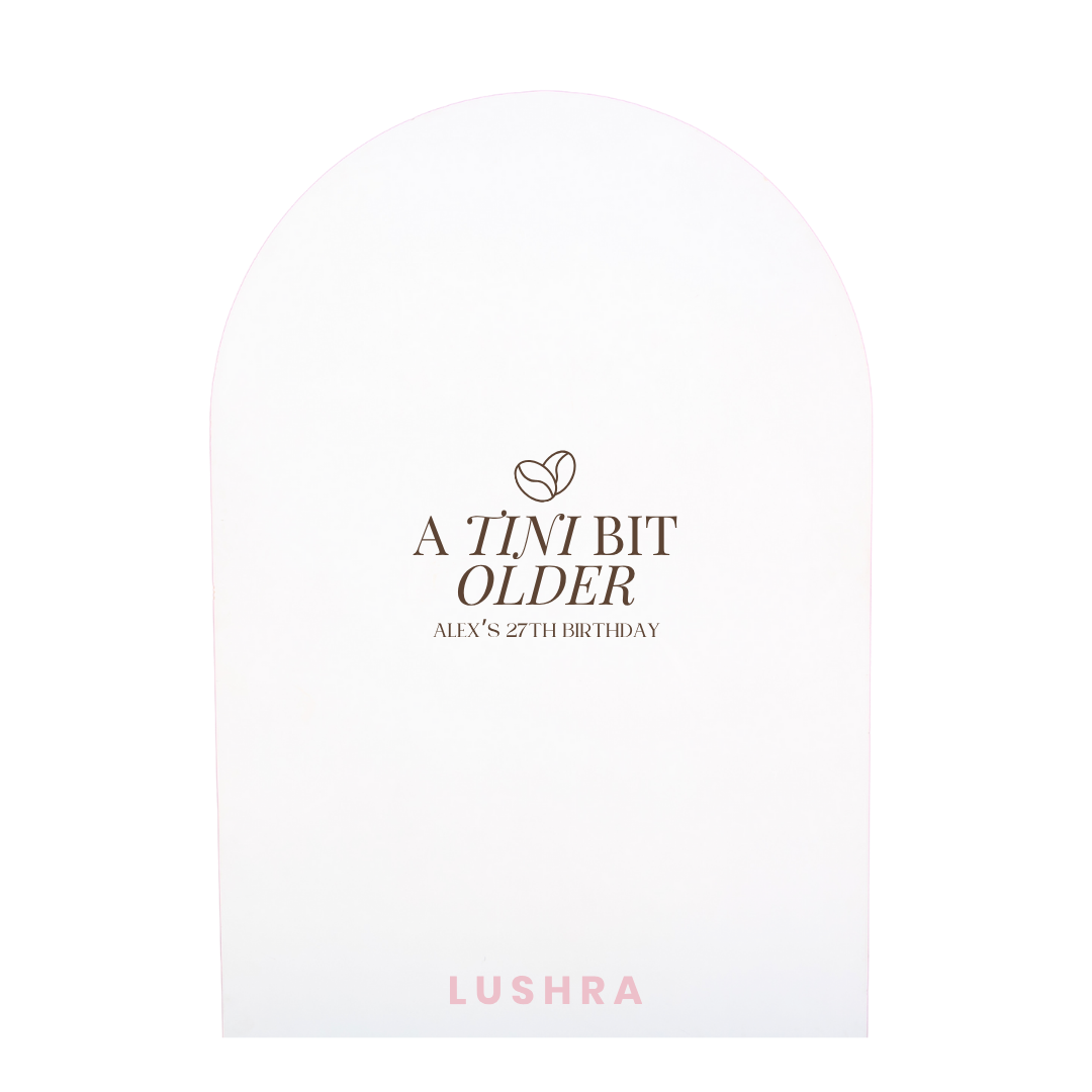 A Tini Bit Older Backdrop Decal