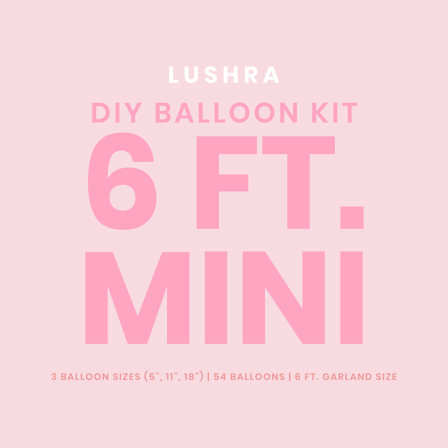 DIY Balloon Kit - Create Your Own Color Mix