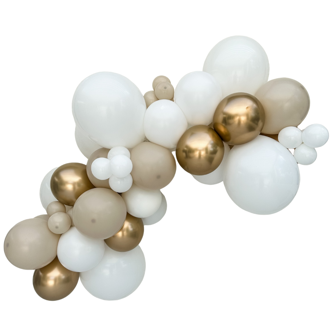 Champagne Showers Balloon Garland Kit