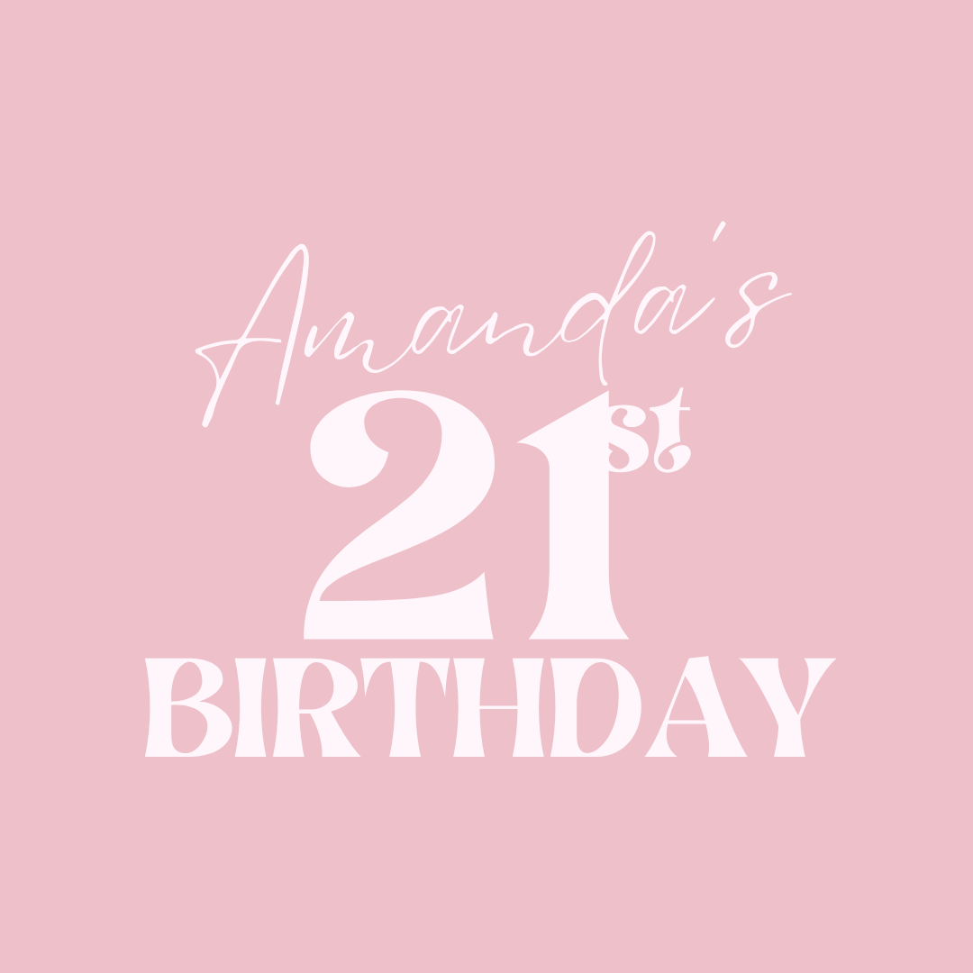 Feelin' Spritzy Birthday Mirror Decal