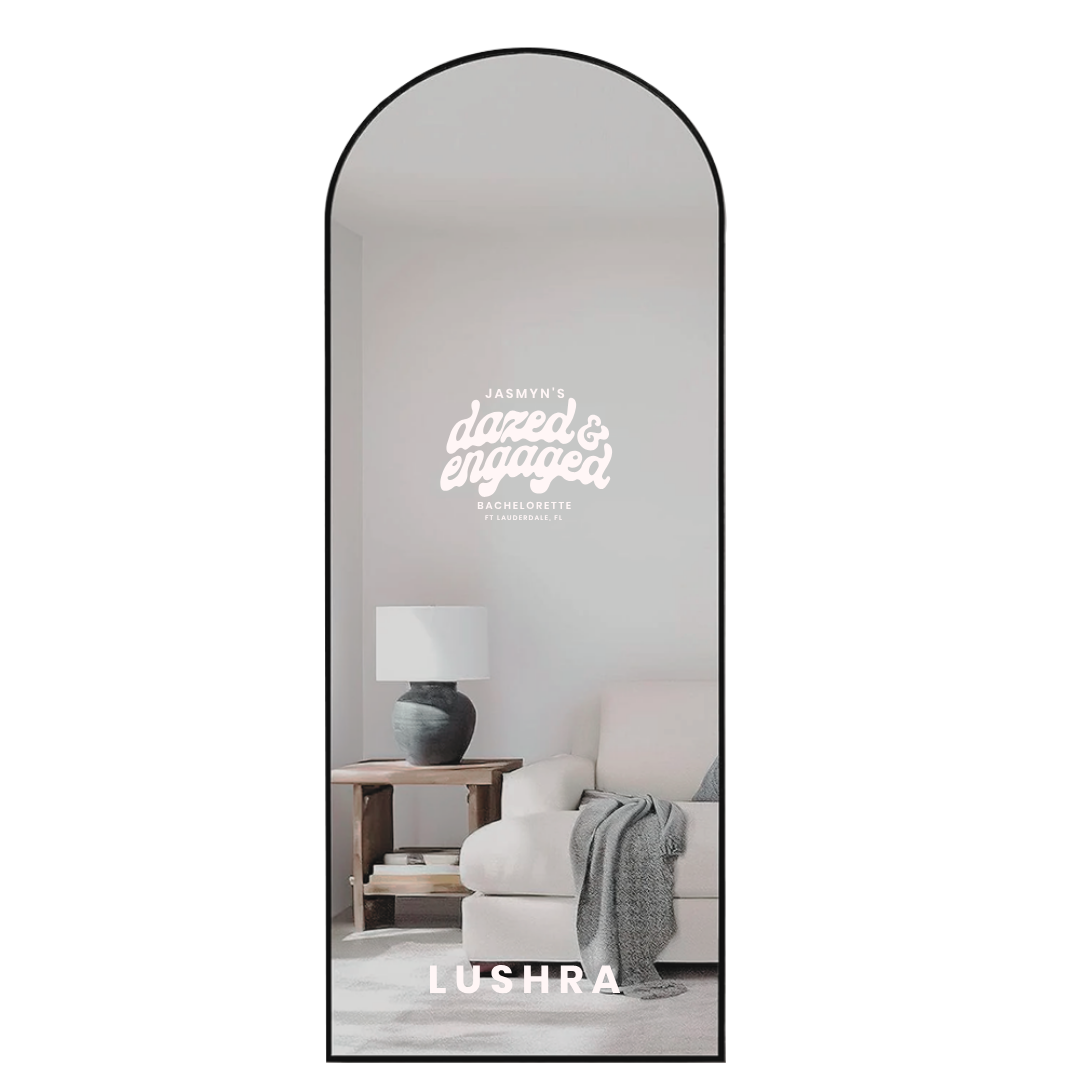 Dazed and Engaged Bachelorette Mirror Decal