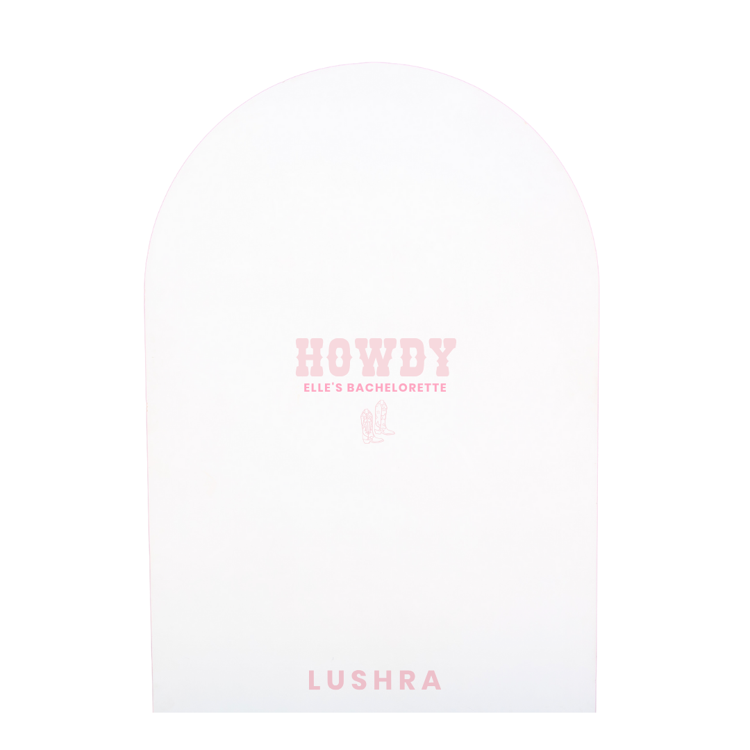 What Would Dolly Do Bachelorette Backdrop Decal