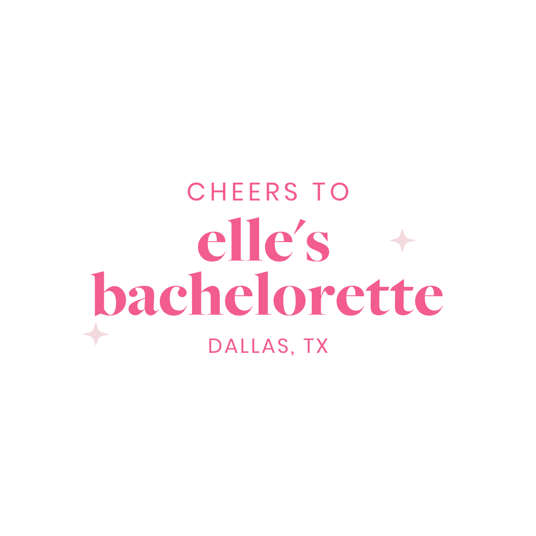 Material Girl Bachelorette Backdrop Decal