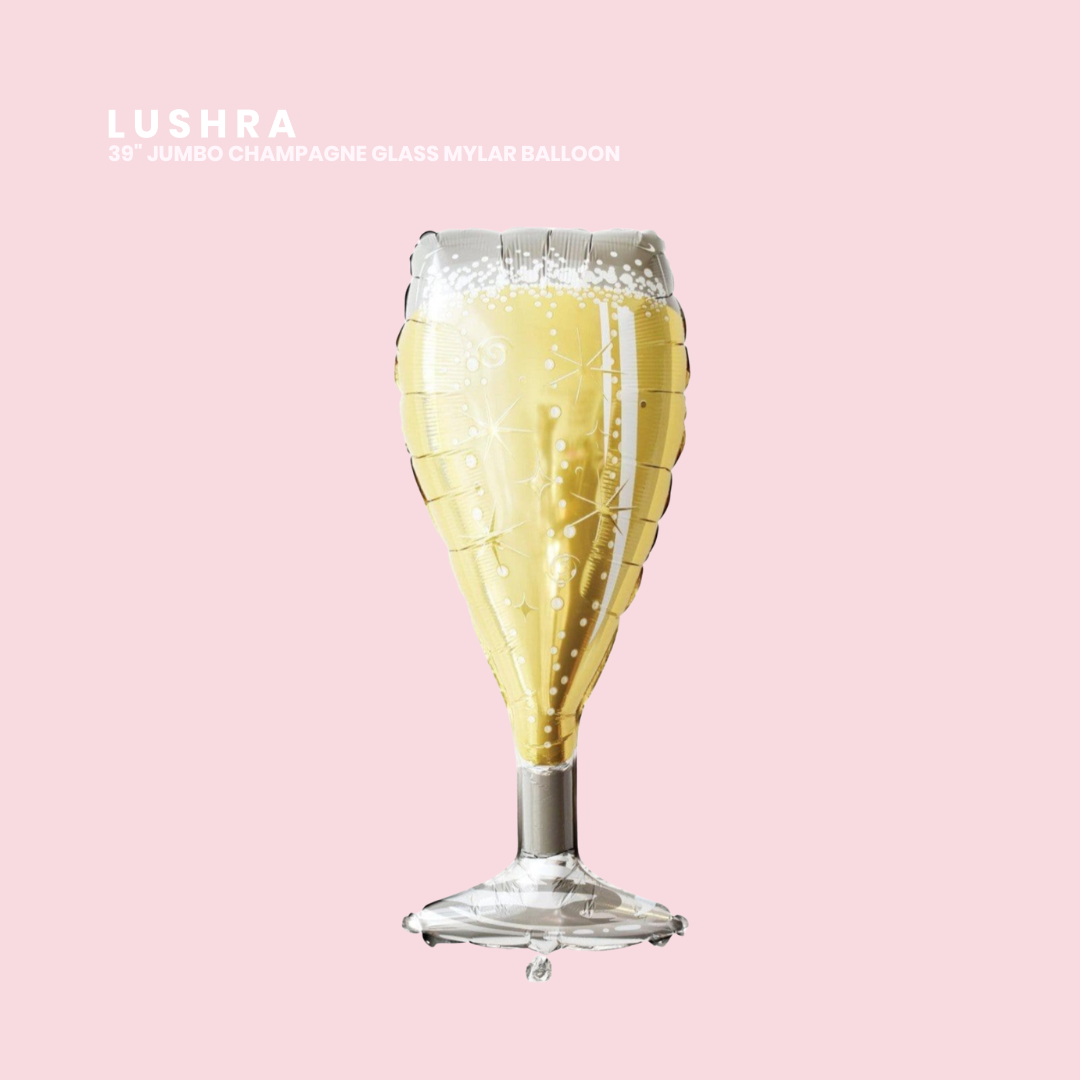 Jumbo Champagne Glass Balloon