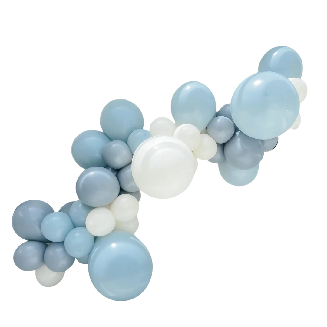 Blue Jean Baby Inflated Balloon Garland