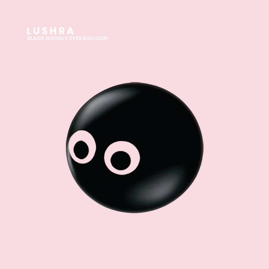 Black Googly Eyes Balloon
