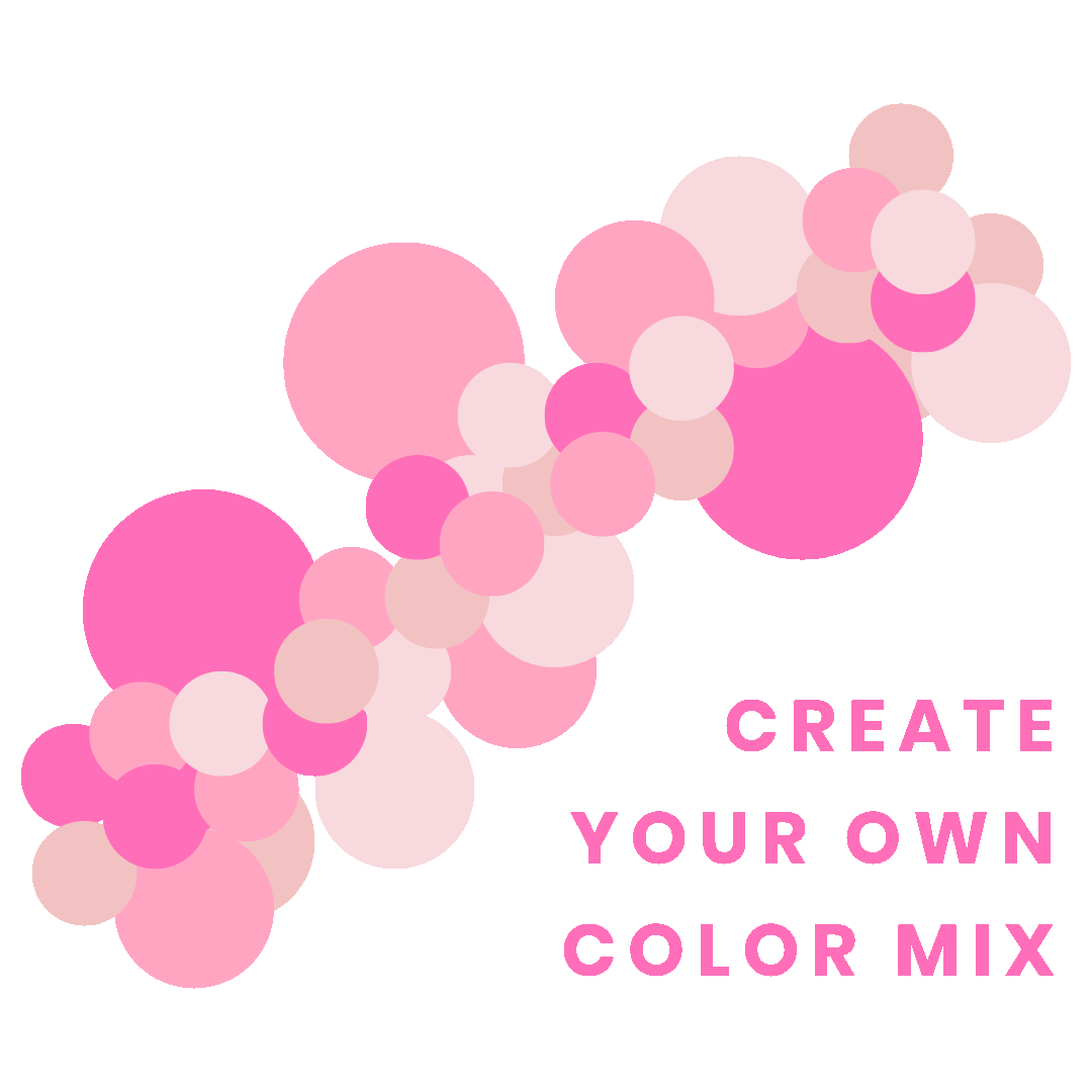 Create Your Own Color Mix - DIY Balloon Garland Kit