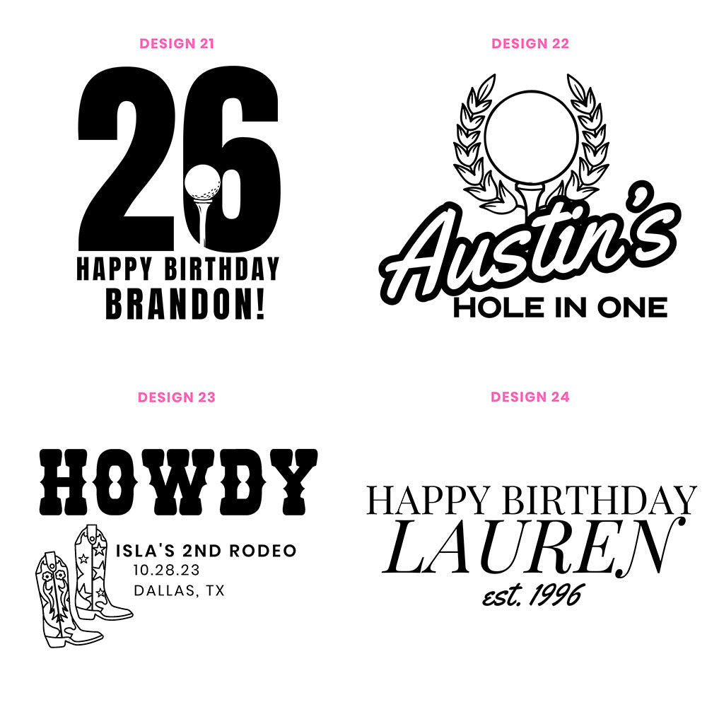 Birthday Jumbo Vinyl Balloon
