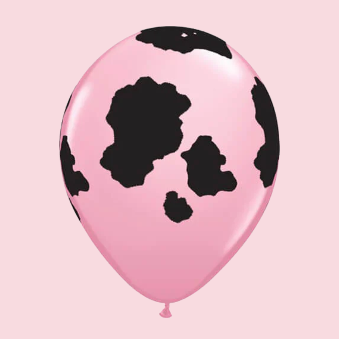 Pink Cow Print