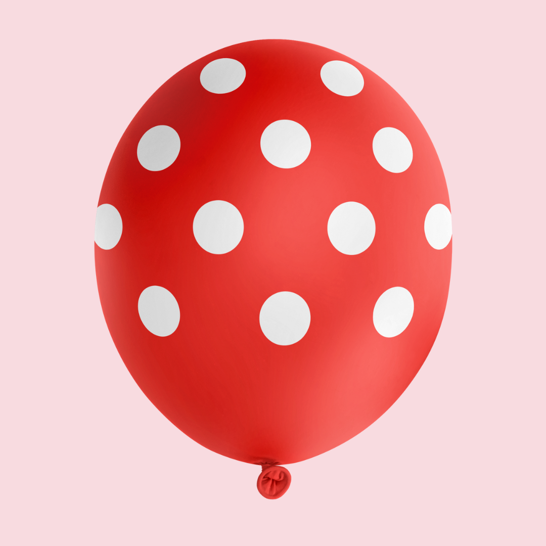 Red Polka Dot