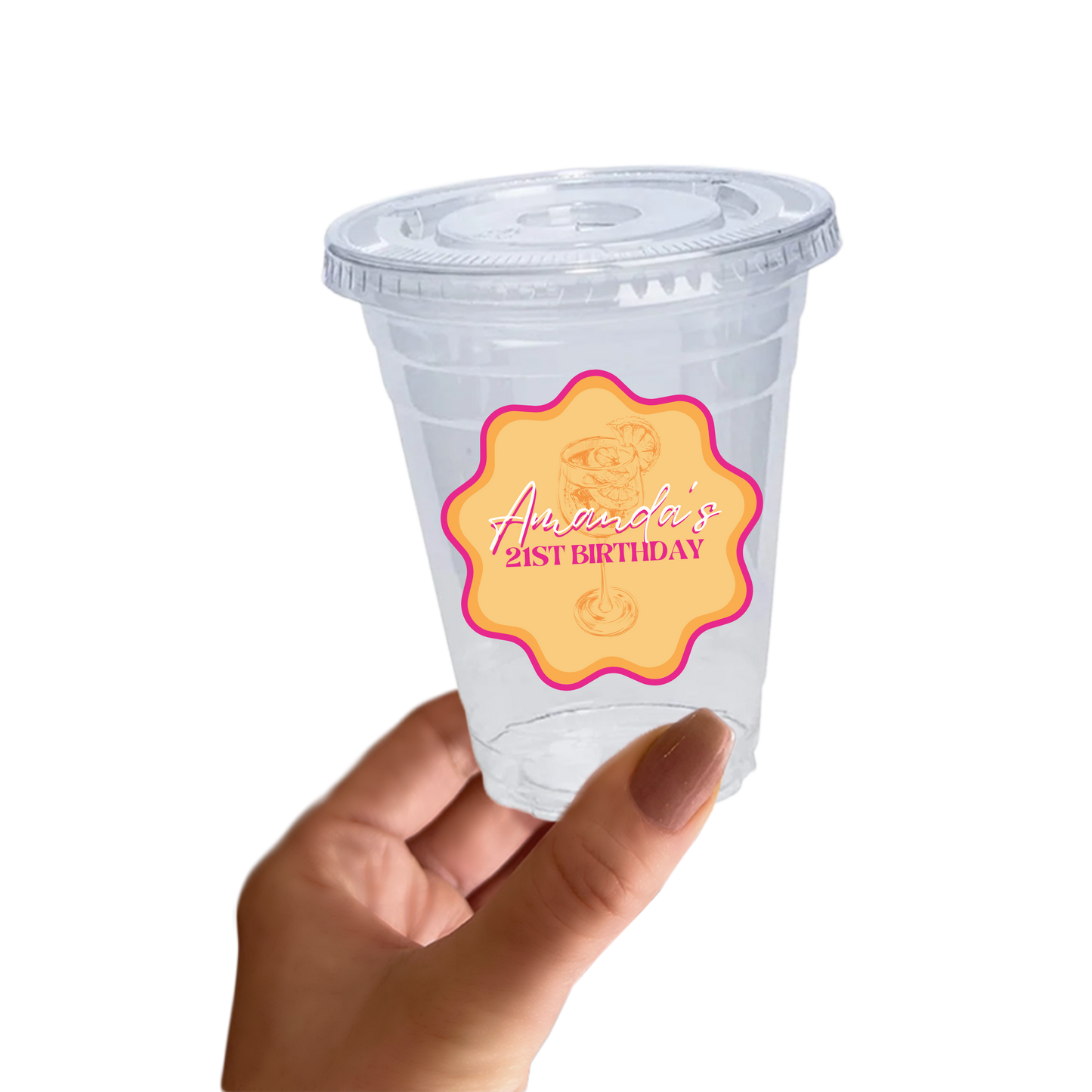 Feelin' Spritzy Birthday Sticker Cups