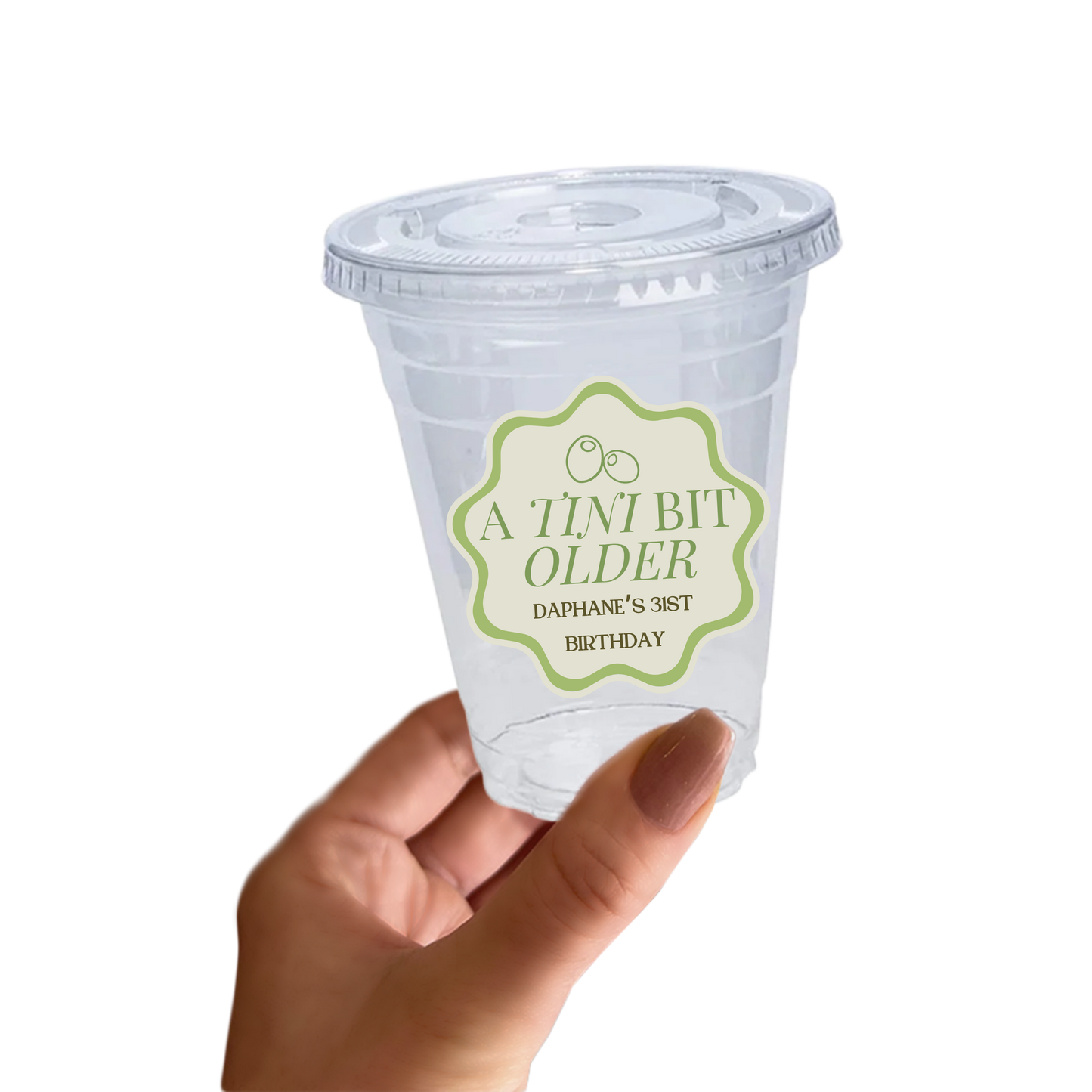 A Tini Bit Older Sticker Cups
