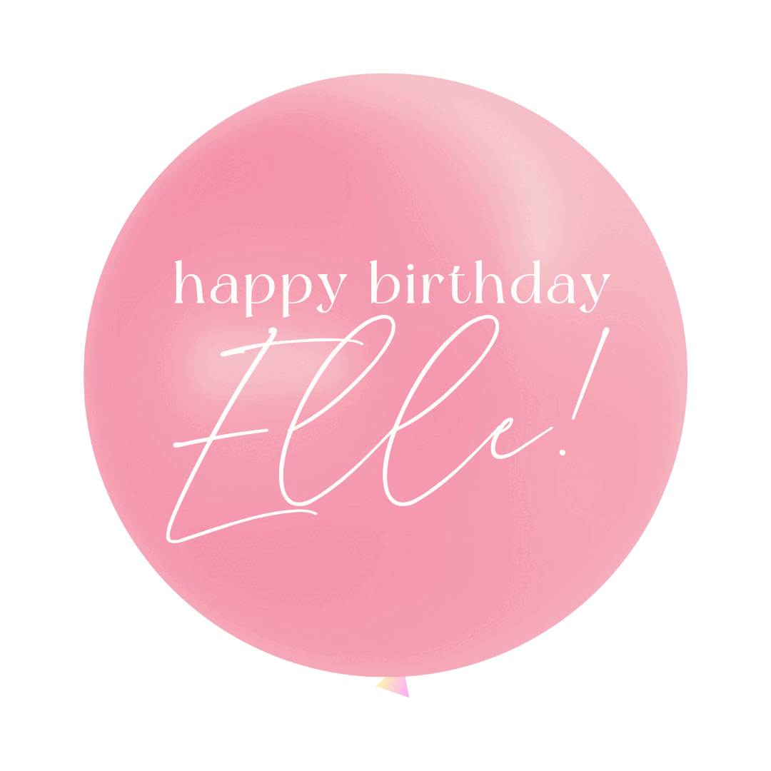 Birthday Jumbo Vinyl Balloon