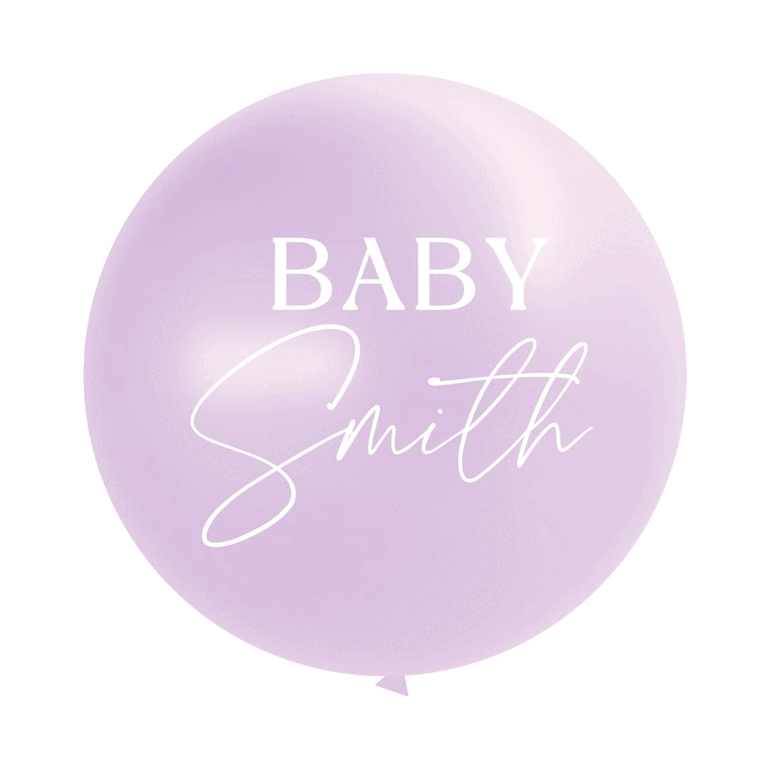 Baby Jumbo Vinyl Balloon