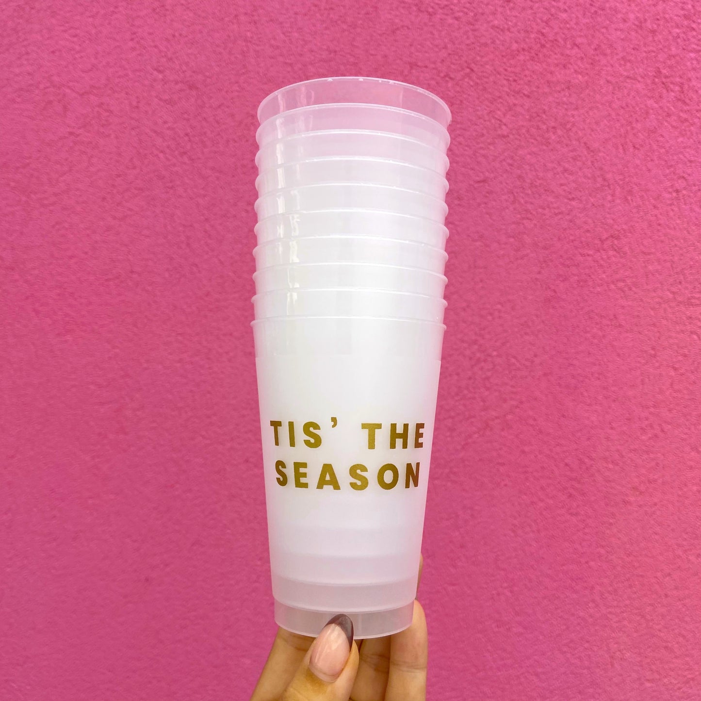 Tis The Season Cups