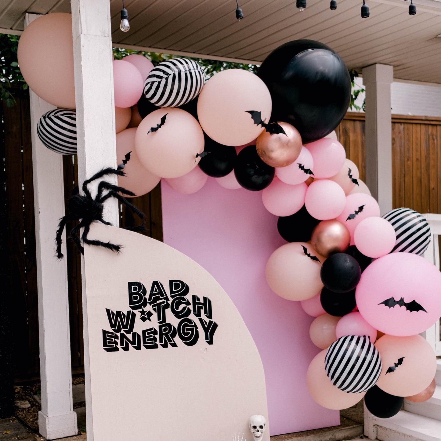Bad Witch Energy Halloween Balloon Garland Kit