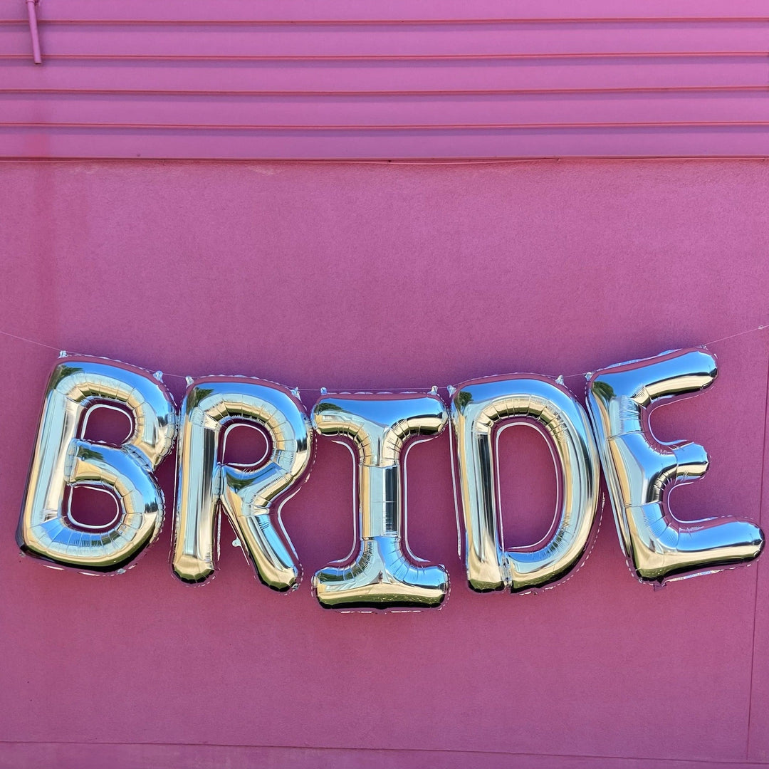 BRIDE 32"  Jumbo Letters