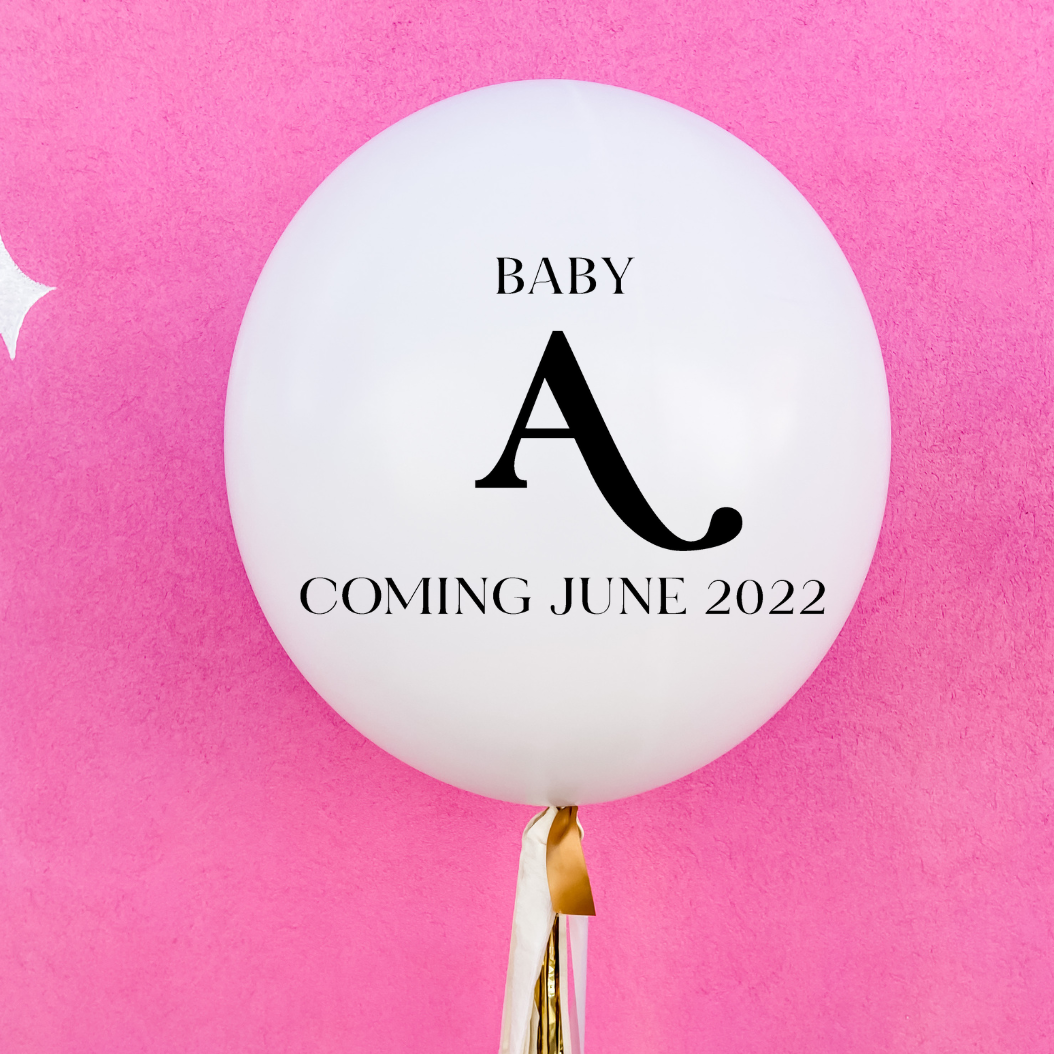 Baby A Jumbo Balloon