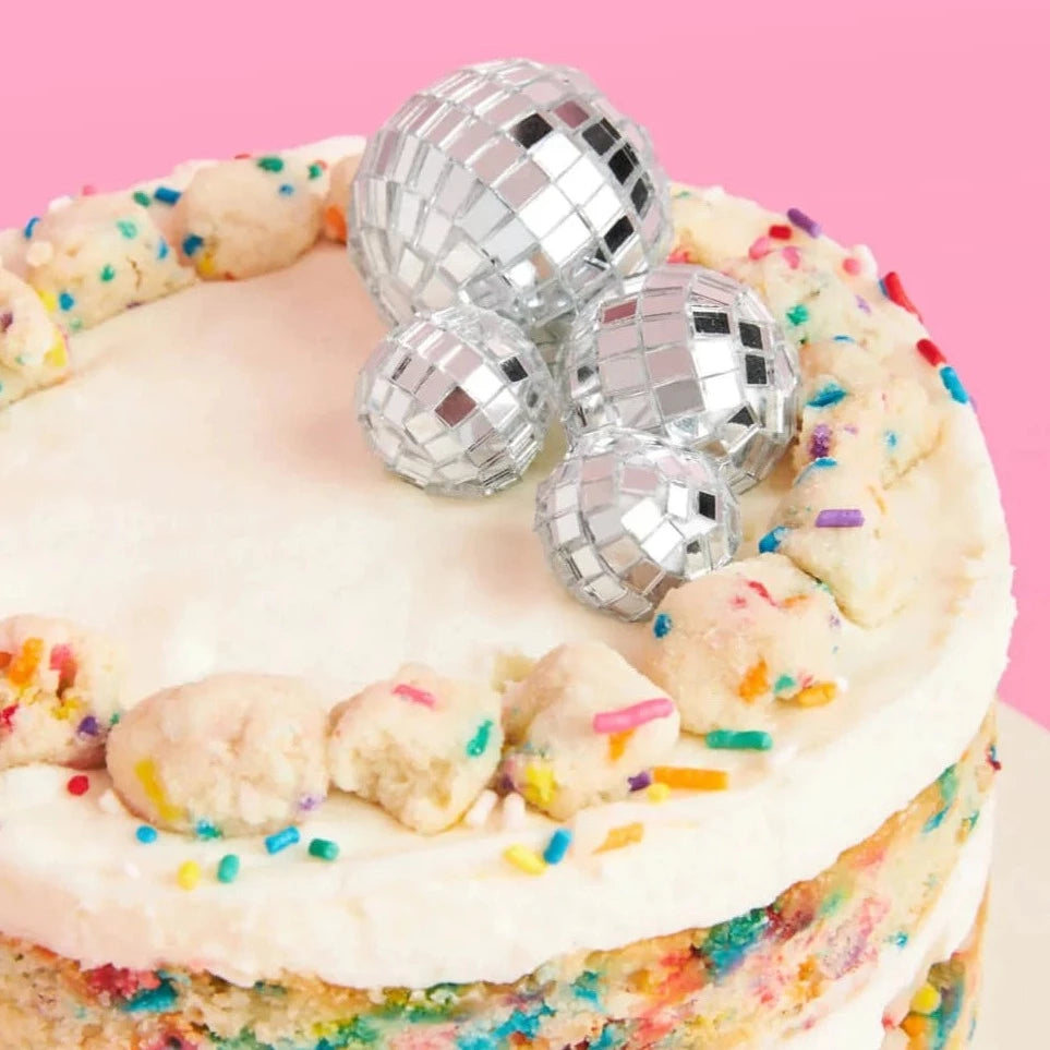 Disco Ball Cake Topper