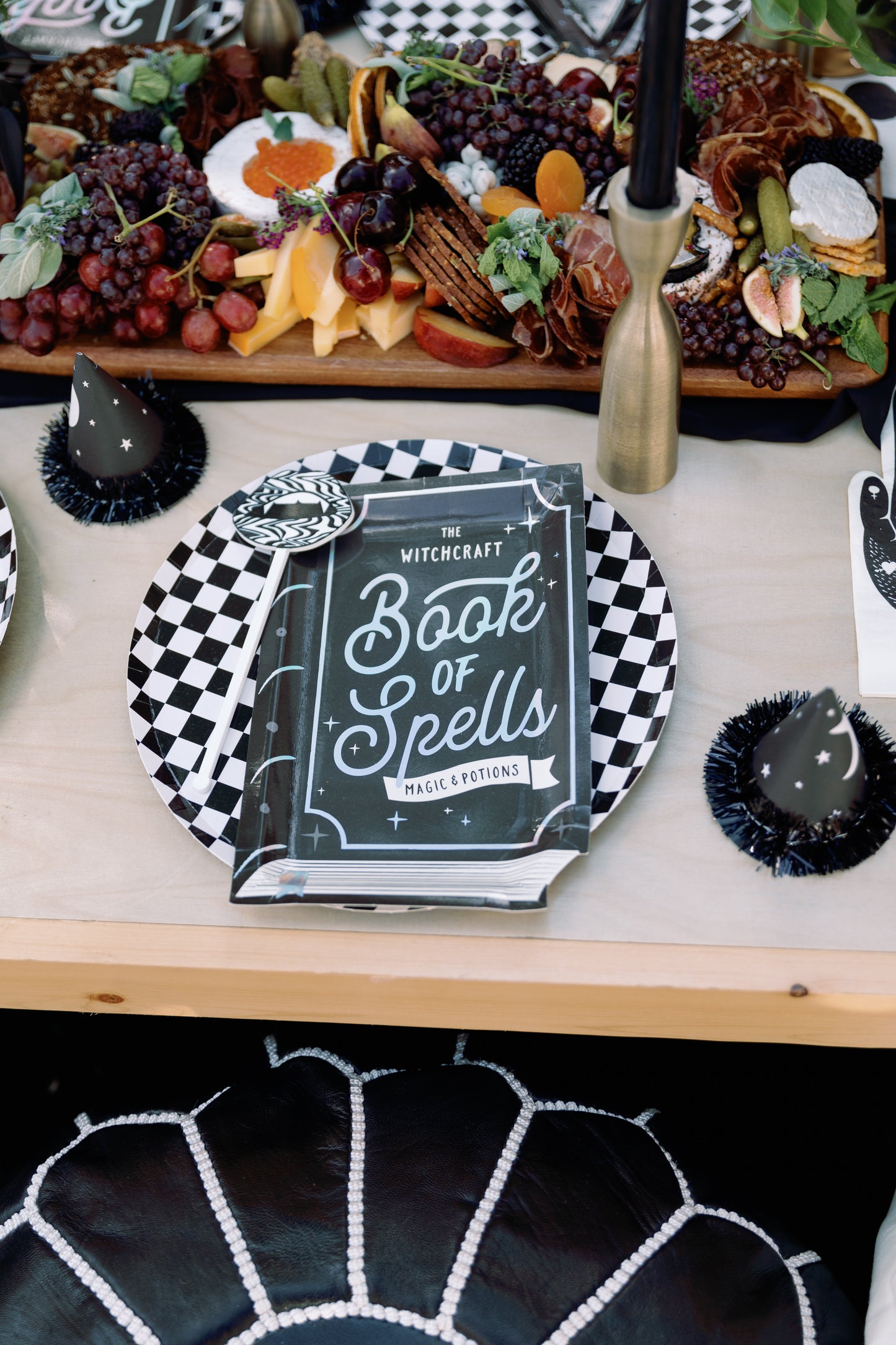 Witching Hour Book of Spells Shaped Plate