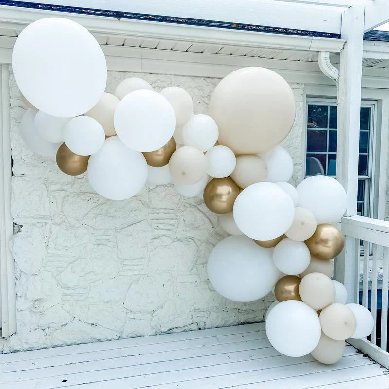 Champagne Showers Balloon Garland Kit