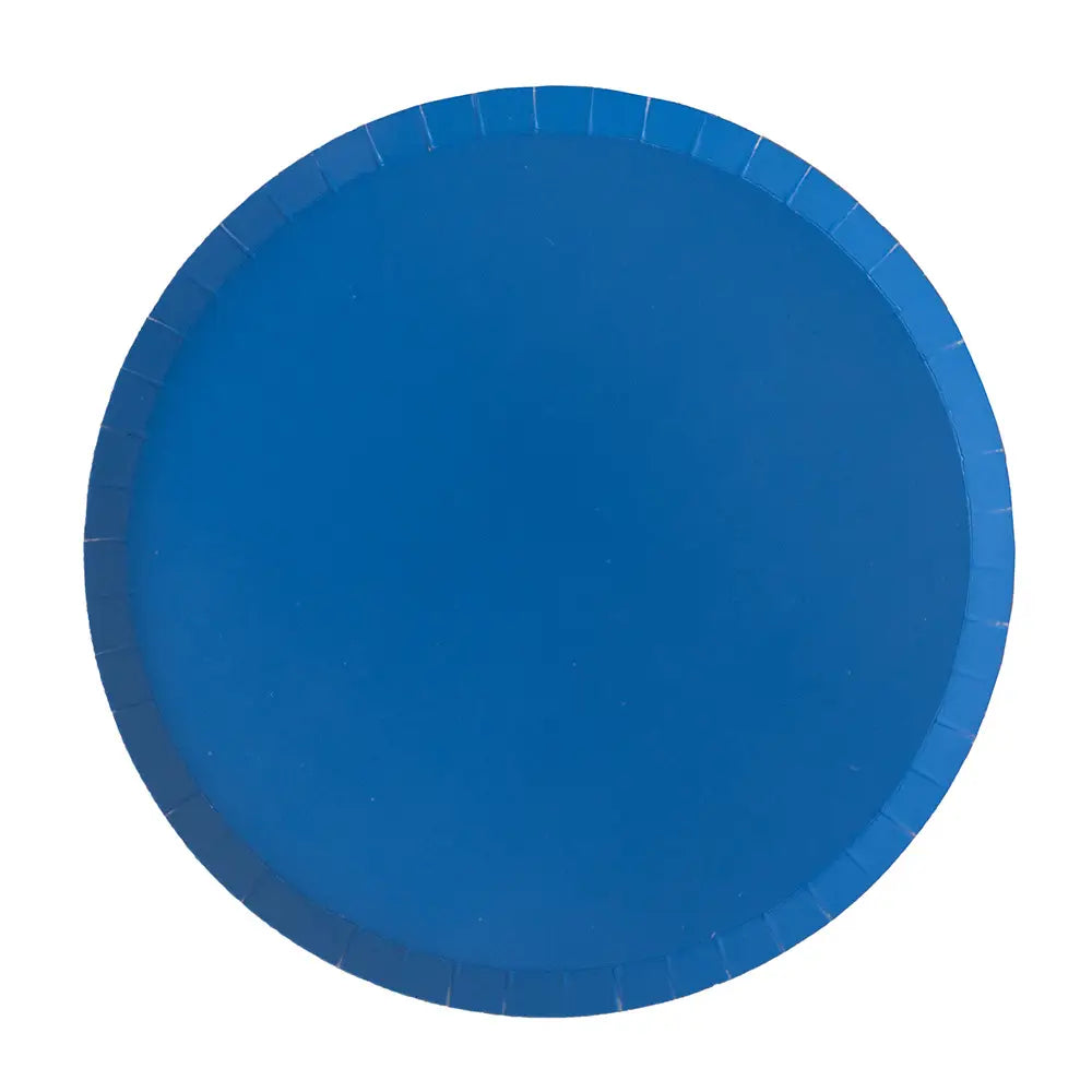 Sapphire Blue Dinner Plates
