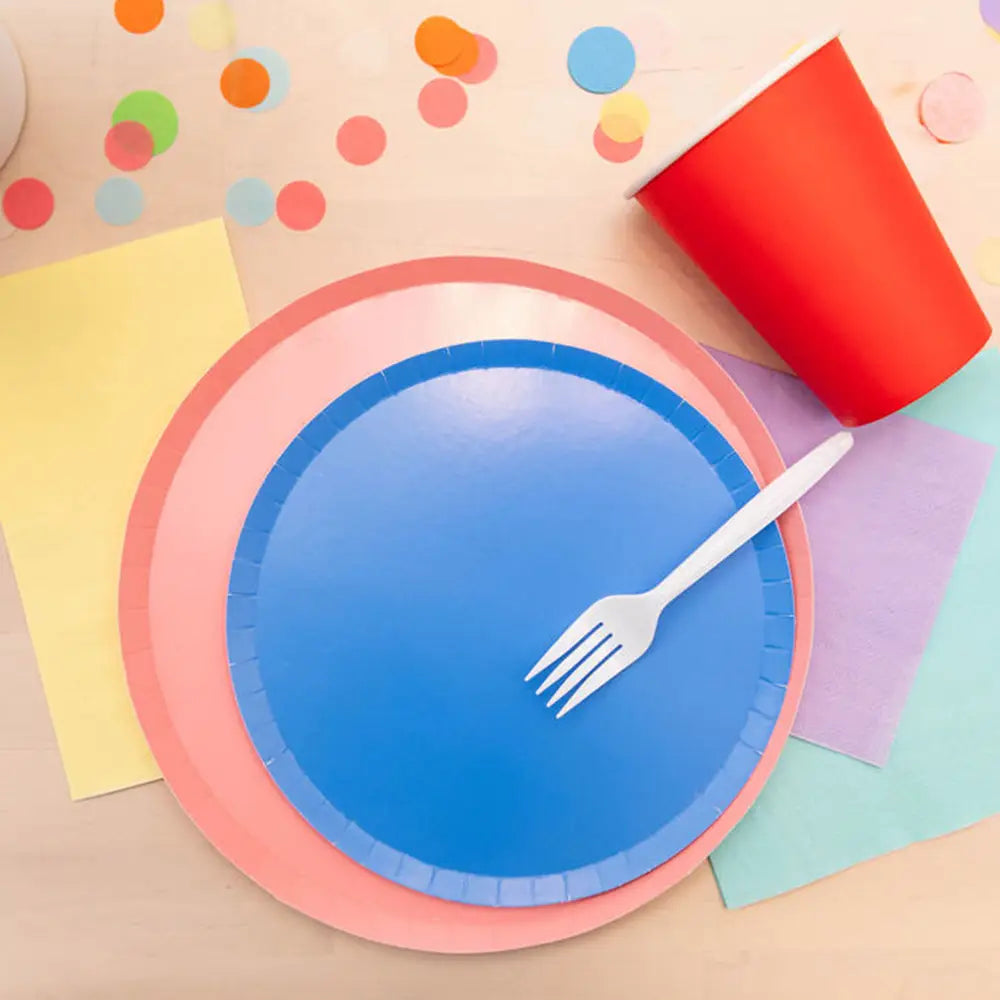 Sapphire Blue Dinner Plates