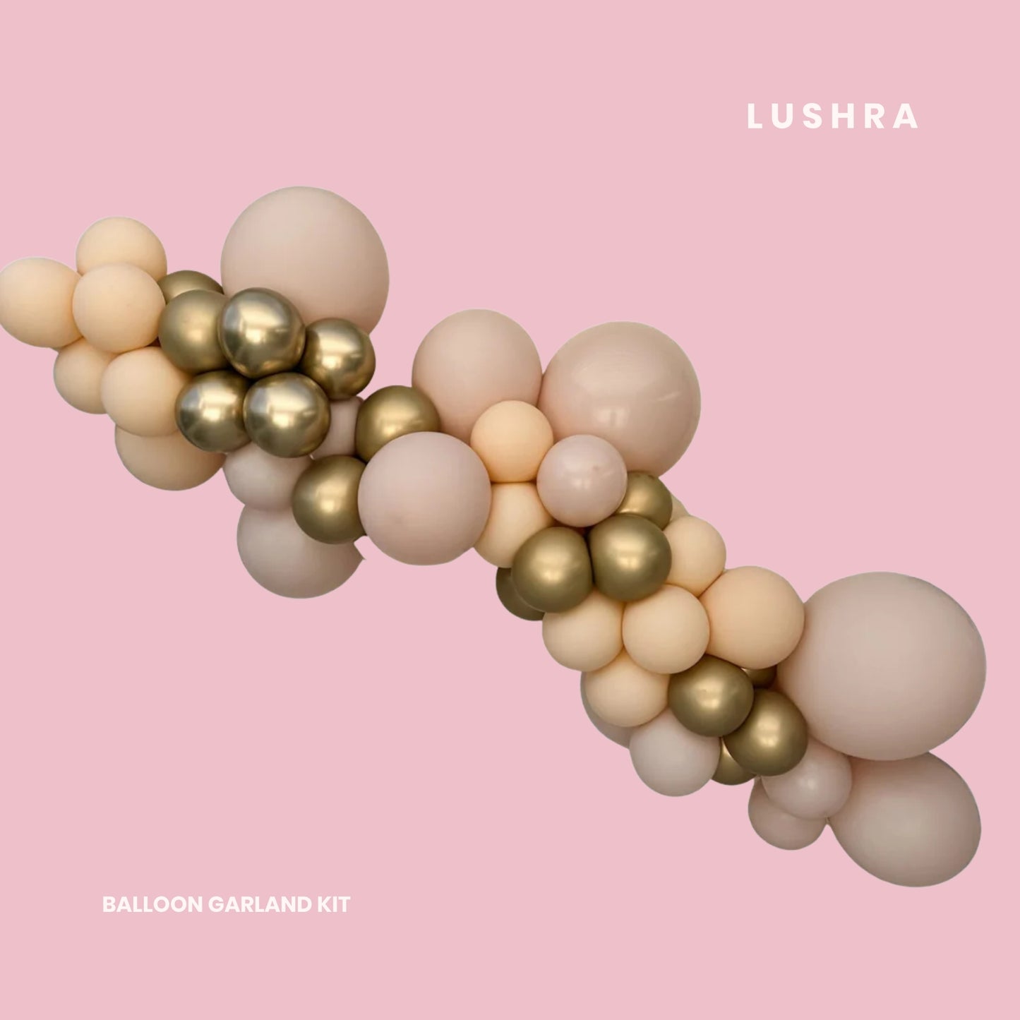 Golden Girl Balloon Garland Kit