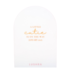 Hey Cutie Baby Shower Backdrop Decal