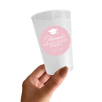 Graduation Cheers Sticker Cup