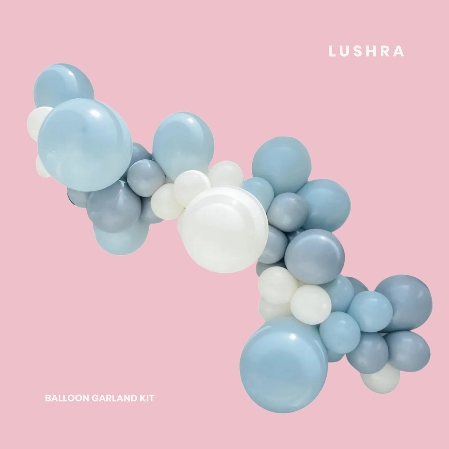 Blue Jean Baby Balloon Garland Kit