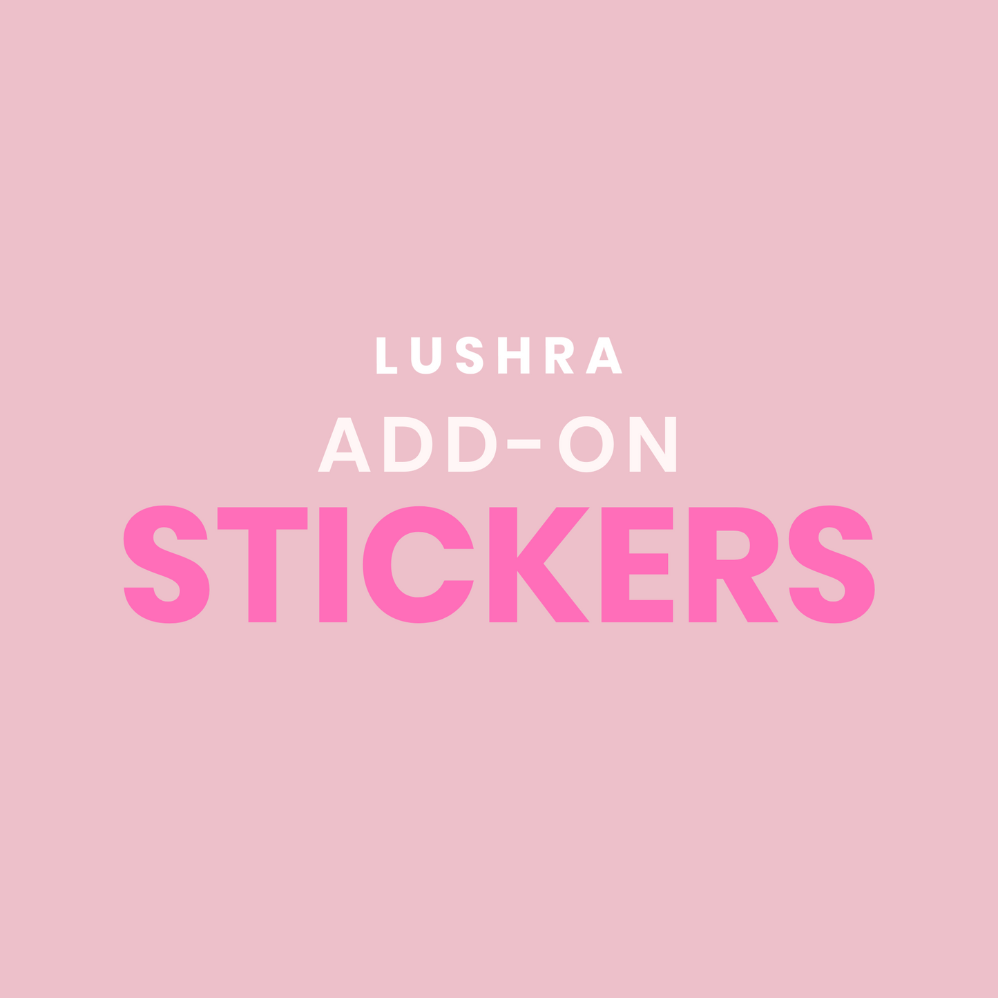 Add-on Stickers
