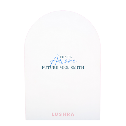 That's Amore Bridal Shower Backdrop Decal