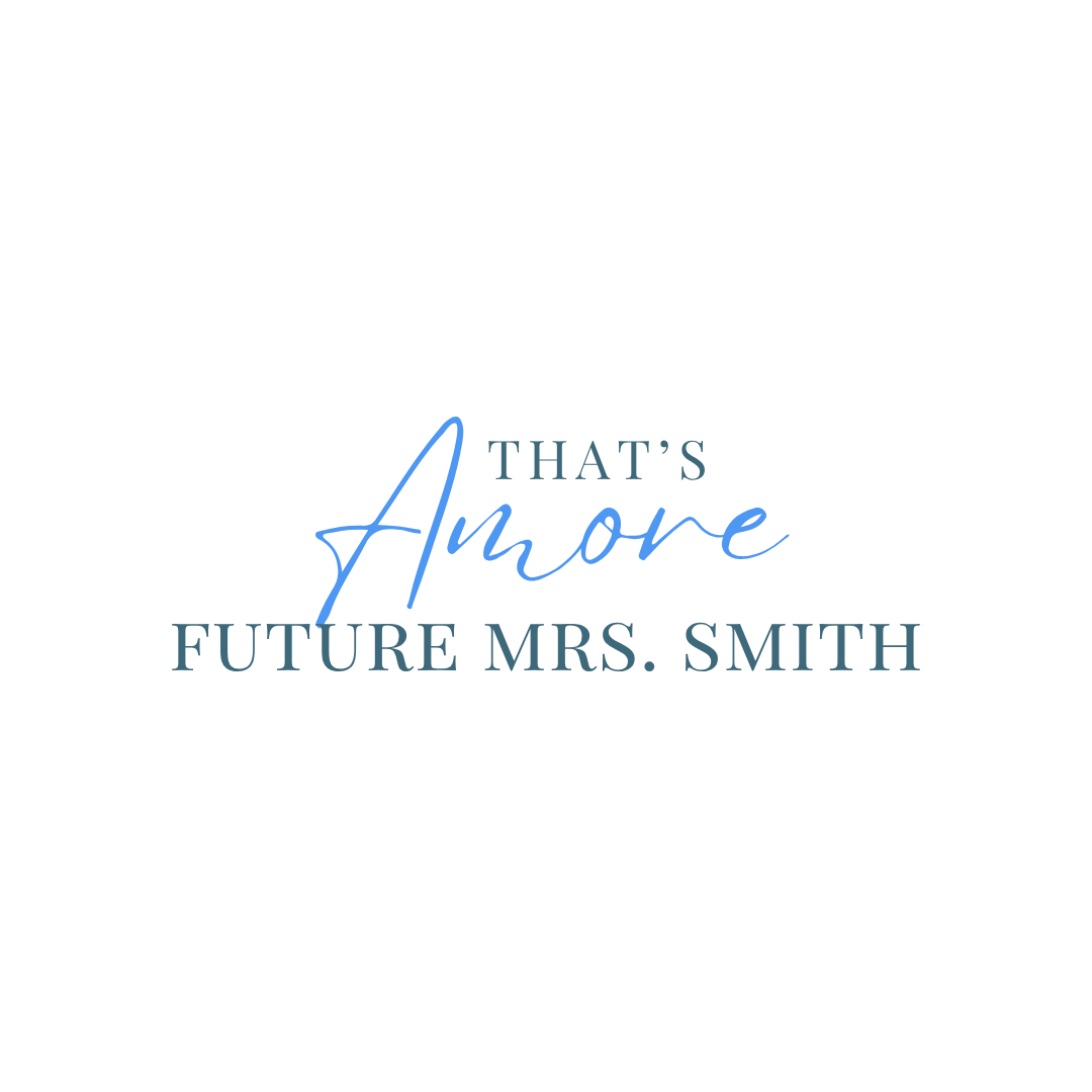 That's Amore Bridal Shower Backdrop Decal