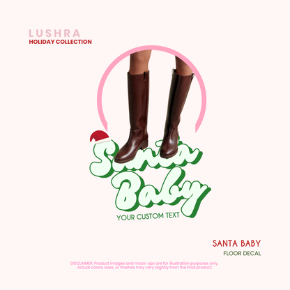 Christmas Cheer Floor Decal