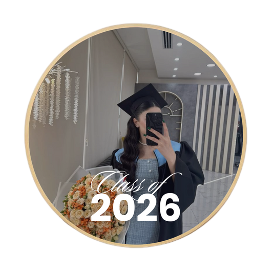 Class of 2026 Graduation Mirror Decal