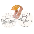 Black Bow Affair Birthday Floor Decals