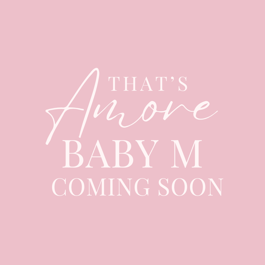 That's Amore Baby Shower Mirror Decal