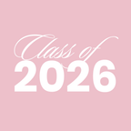 Class of 2026 Graduation Mirror Decal