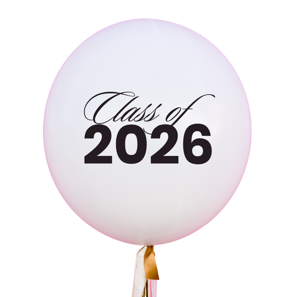 Class of 2026 Graduation Jumbo Vinyl Balloon