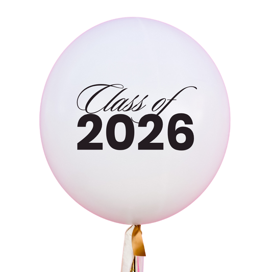 Class of 2026 Graduation Jumbo Vinyl Balloon