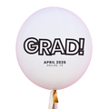 GRAD! Graduation Jumbo Vinyl Balloon