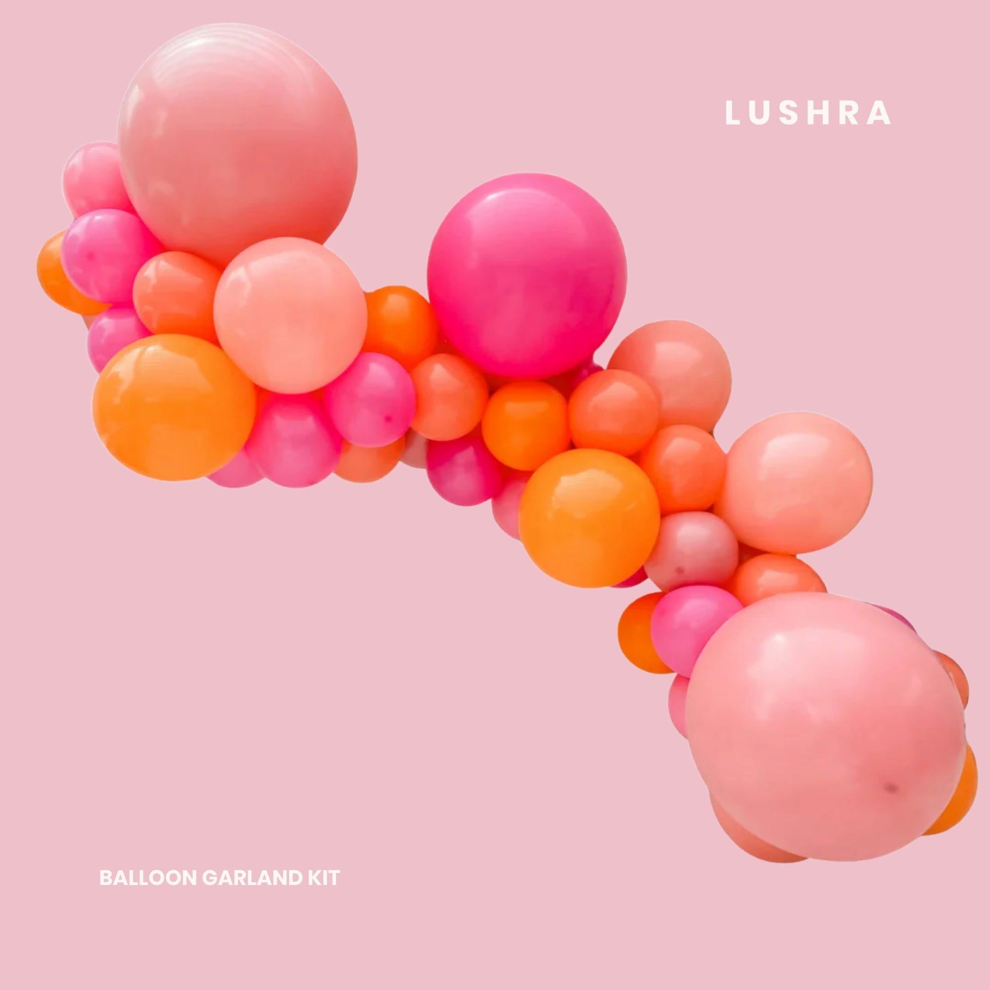 Pink Sorbet Balloon Garland Kit
