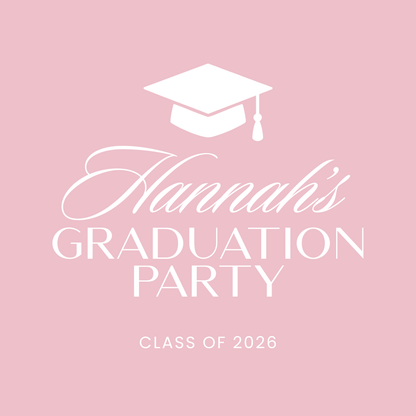 Graduation Cheer Jumbo Vinyl Balloon