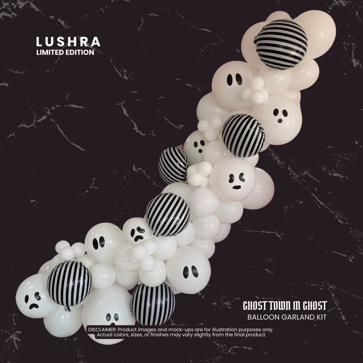 Ghost Town Balloon Garland Kit