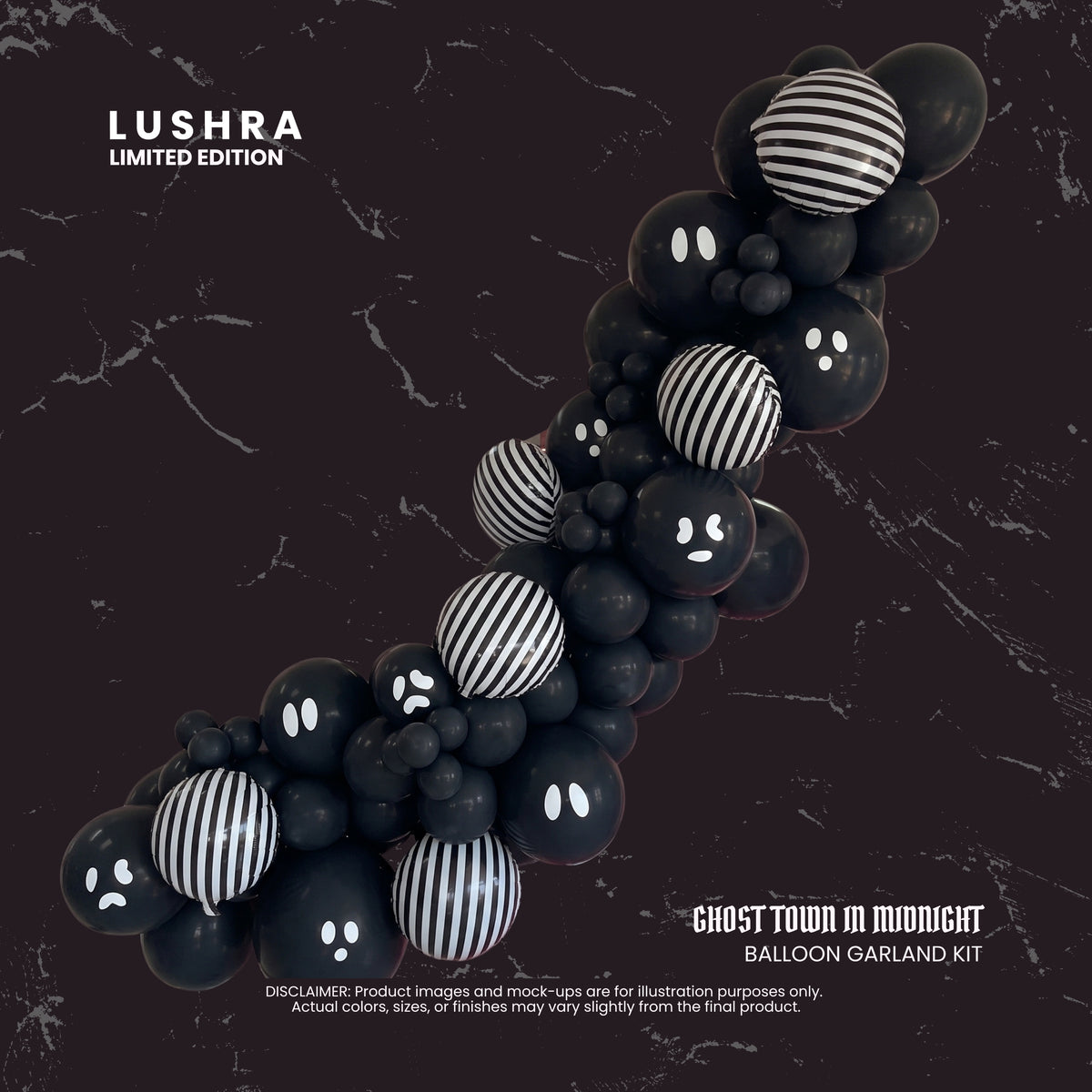 Ghost Town Balloon Garland Kit