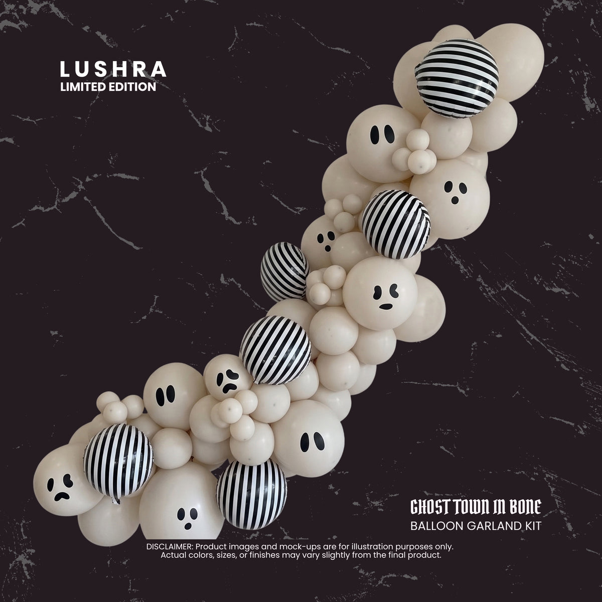 Ghost Town Balloon Garland Kit