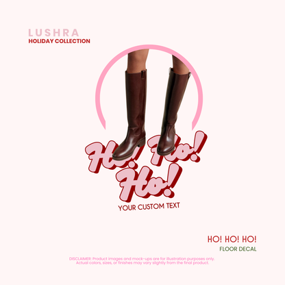 Christmas Cheer Floor Decal