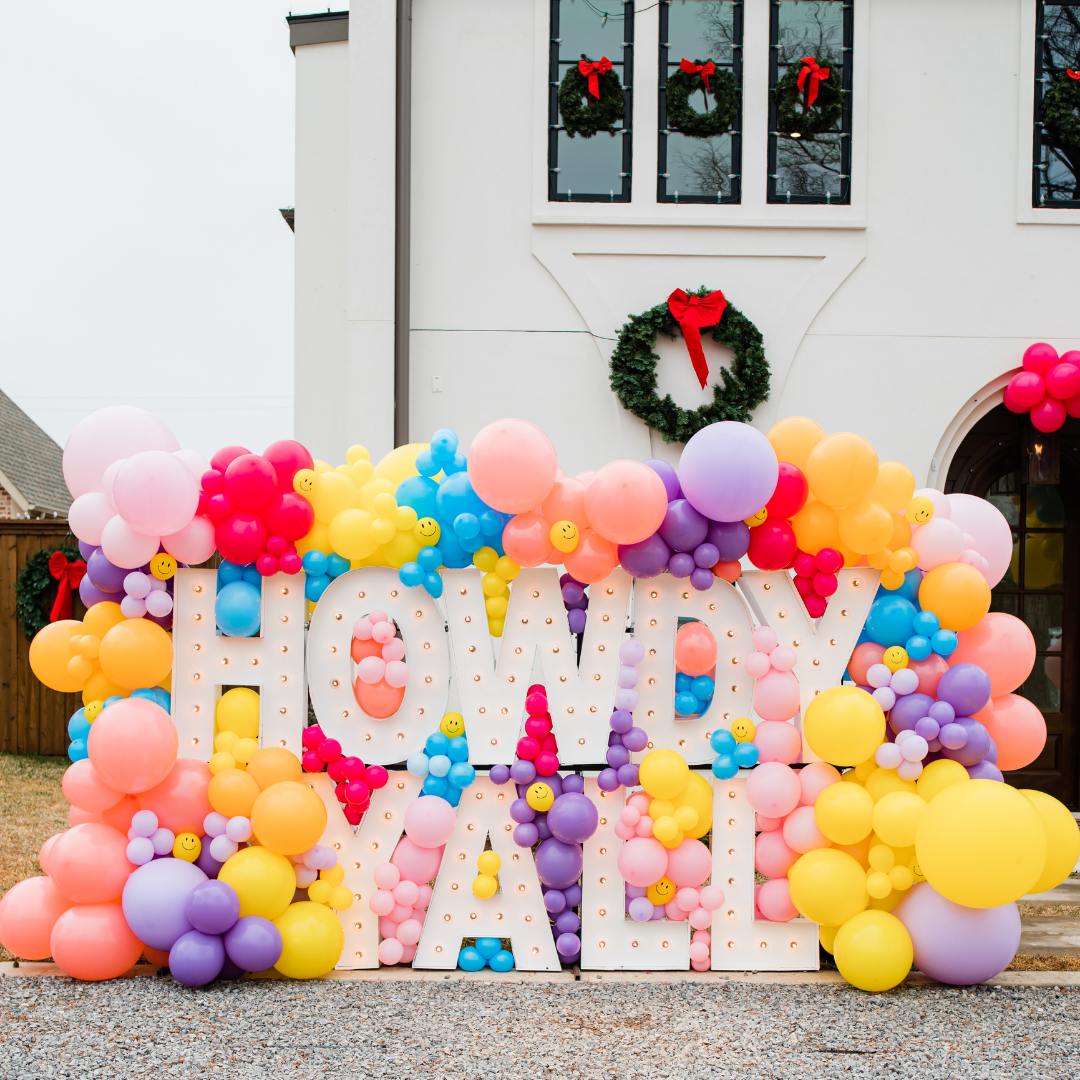BALLOON MARQUEE LETTERS